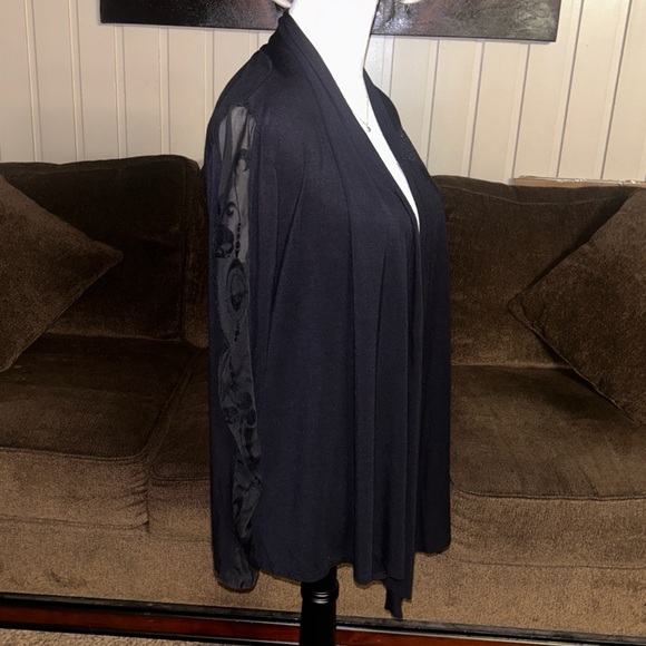 Harley Davidson • Size 1X/2X-Large • Black • Sweater Cardigan - Picture 5 of 14